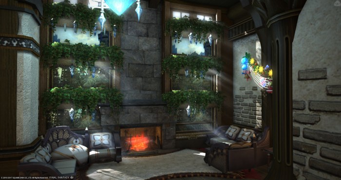 How do you decorate your room ff14