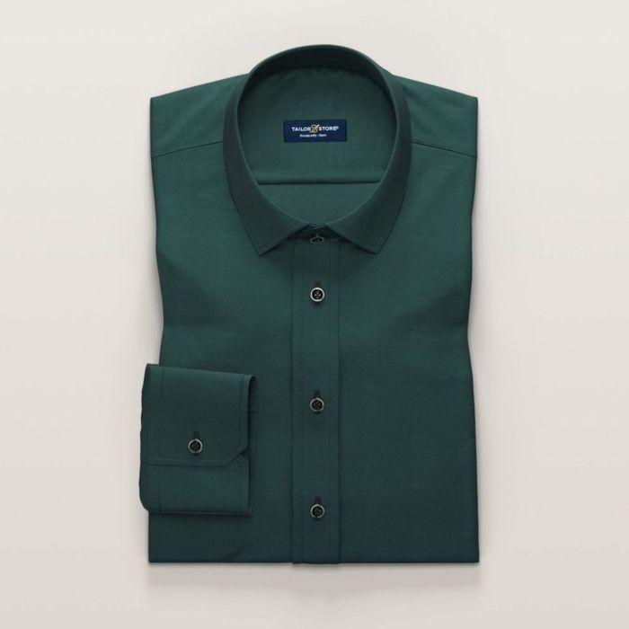 Green dress shirt for woman