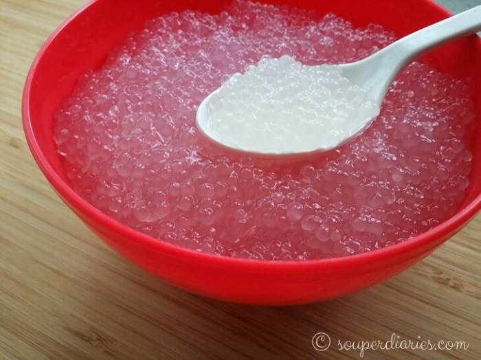 How to cook sago mauritian style