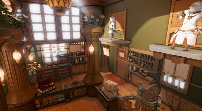 How do you decorate your room ff14