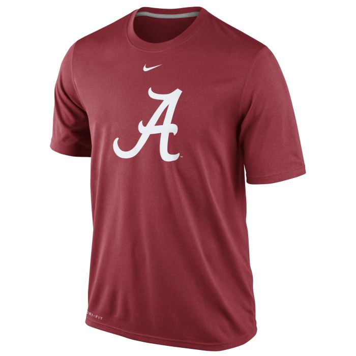 Alabama crimson shirt tide football nike youth sideline core