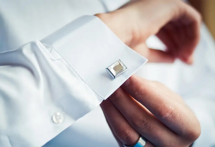 Dress shirts cufflinks men's